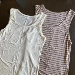 しまむら　タンクトップ　2枚セット　Lサイズ