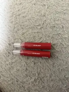 リップグロス #02 RED DROP 2本セット