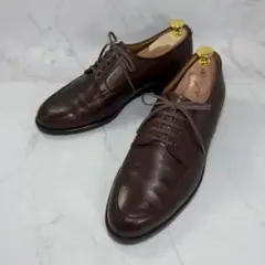 【美品】リーガル ビジネスシューズ 外羽根 Uチップ 24.5㎝ ブラウン