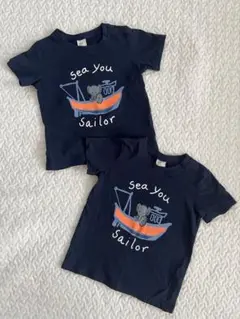 H&M エイチアンドエム 半袖Tシャツ 90サイズ 双子 男の子