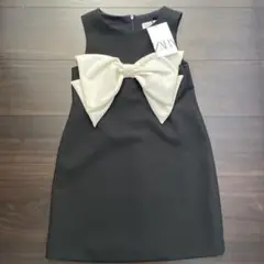ZARA ビックリボンワンピース128センチ