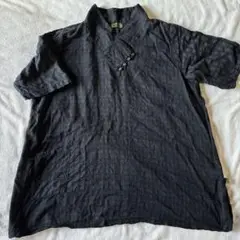【良品】　遊民　半袖ブラウス