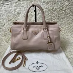 PRADA プラダ ハンドバッグ 2way サフィアーノ レザー ショルダー
