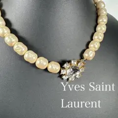 【出会えた一点物】Yves Saint Laurent パールネックレス 2025年最新】Yves Saint Laurent 装飾:パール レディース