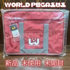 旧型ワッペ　赤 ワールドペガサス スクバ スクールバック ワッペ 赤 レッド 旧型