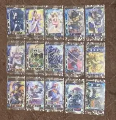 三国志大戦3 呉 Rカード15枚 スケルトン開封品