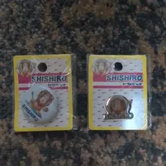 【小泉純一郎】SHISHIRO ライオン ピンバッジ・缶バッジ セット