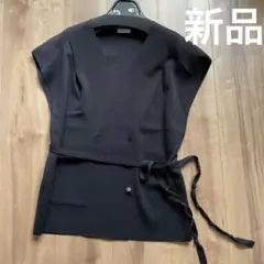 新品　LEANN MOMENT ジレ　黒