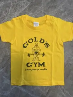 【完売品】【新品未使用】GOLD'S GYM 半袖ロゴTシャツ 100cm