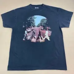ビートルズ Abbey Road Tシャツ グッドフェ―ド シングルステッチ