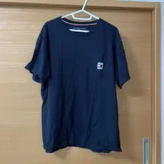 ネイビー Tシャツ ポケット付き