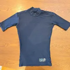 150Mizuno ネイビーハイネック アンダーシャツ