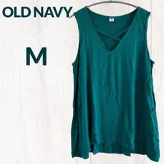 OLD NAVY 【M】タンクトップ グリーン オールドネイビー
