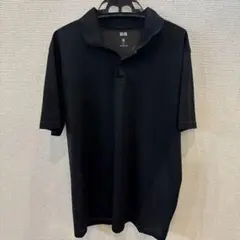 ユニクロ　ドライEXポロシャツ　黒　XL