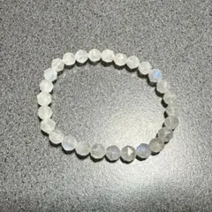 ブルームーンストーン カット ブレスレット