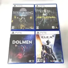 PS5 スチールライジング＆Returnal＆DOLMEN＆ELEX II