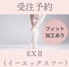 ボンジュバレリーナ 加工済みトゥシューズ EX II 25W