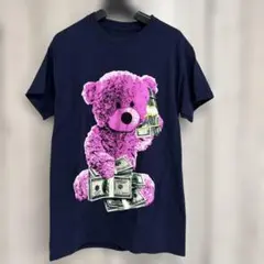 FASHION NOVA 紫色クマ Tシャツ S
