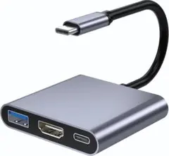 【週末割引】USB Type C HDMI 変換 アダプタ 4K PD充電