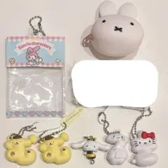 サンリオ　ガチャガチャ　ミッフィ　マイメロ　キティ　シナモン