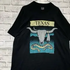 USA製90sヴィンテージTシャツ！シングルステッチ　ブラック半袖古着XL725