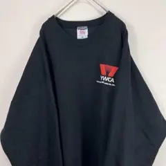USA製 90s jerzees ywca スウェット 黒