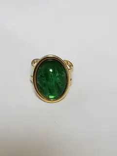ウランガラス ヴィンテージ リング