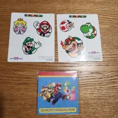 スーパーマリオ ケーキピックとメッセージカードセット