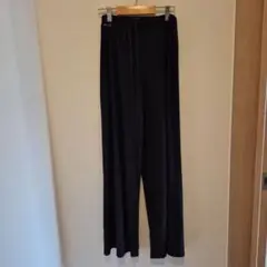 CHRISANNE CLOVER 　黒　ストレートパンツ　 レッスンパンツ　S