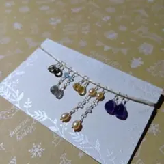 天然石　チャーム　14jgf製　セット