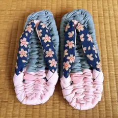 布草履　和風スリッパ　ハンドメイド