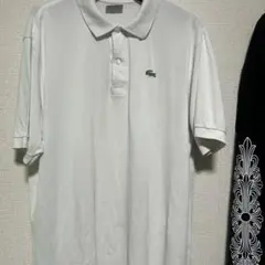 LACOSTE ホワイト ポロシャツ