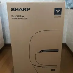 SHARP 加湿空気清浄機 プラズマクラスター ホワイト KI-NS70-W