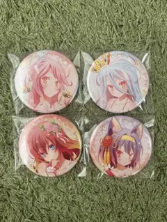 ノーゲーム・ノーライフ アニメ10th Anniversary 缶バッジ