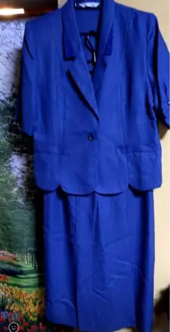 HIGH SENSE レディース スーツ 青
