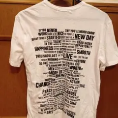 T.G.I.F./ メッセージプリント Tシャツ