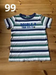 DOUBLE.B ストライプ Tシャツ 130