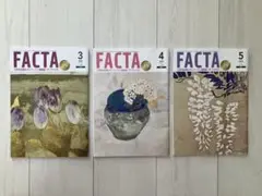 FACTA 2025年3月 4月 5月 おまとめセット
