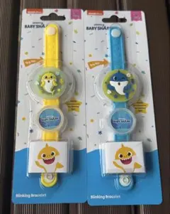 新品2種セット☆ベイビーシャーク フラッシングライトバンド