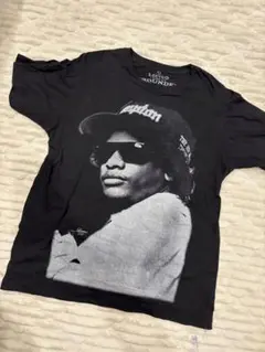 アーティストT ラッパー　EAZY-E ブラック 黒 M