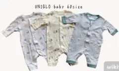 UNIQLO ベビー服 60サイズ 3点セット
