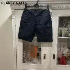 パーリーゲイツ ショートパンツ 0 チェック柄 シンチバック ゴルフウェア
