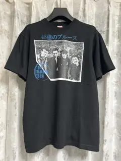 THE BLUE HEARTS ブルーハーツ シルクスクリーン 手刷り Tシャツ