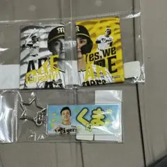阪神タイガース 好きなもの　キーホルダー　4.熊谷　バッジ　熊谷