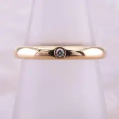 ★Tiffanyu0026Co.★ スタッキングバンドリング ダイヤモンド 750YG