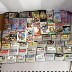 【投げ売り 動作未確認】スーパーファミコンソフト100本超