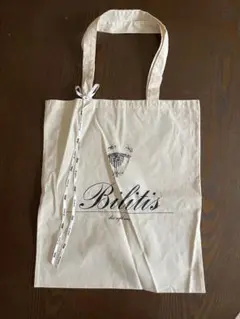 Bilitis ロゴ入りトートバッグ ベージュ