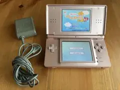 【動作確認済】NINTENDO DS ニンテンド-DS LITE メタリックロゼ