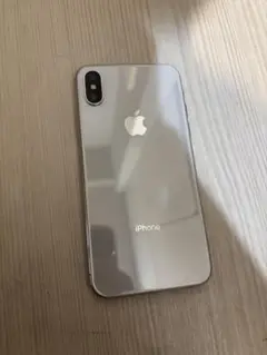 Apple iPhone X シルバー 本体