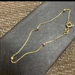 美品/k18ブレスレット正規品